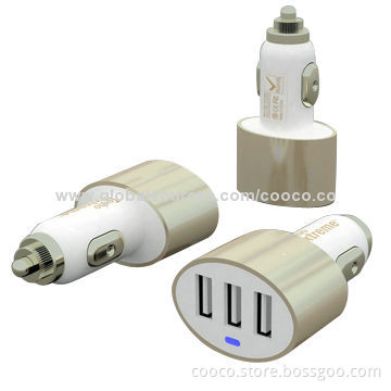 Factory Price In-car Charger with 5.5V DC Output Voltage, CE Mark